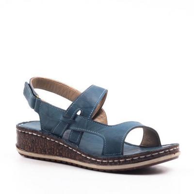 Sandalias elegantes de tacón bajo Isabella Sol para el día a día.