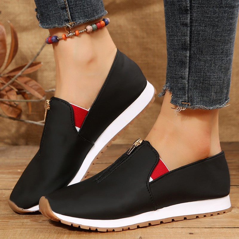 Comfort Zip Loafers by Isabella Sol