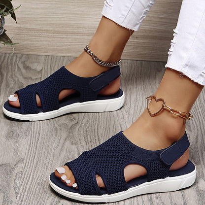 Sandalias planas transpirables y cómodas Isabella Sol