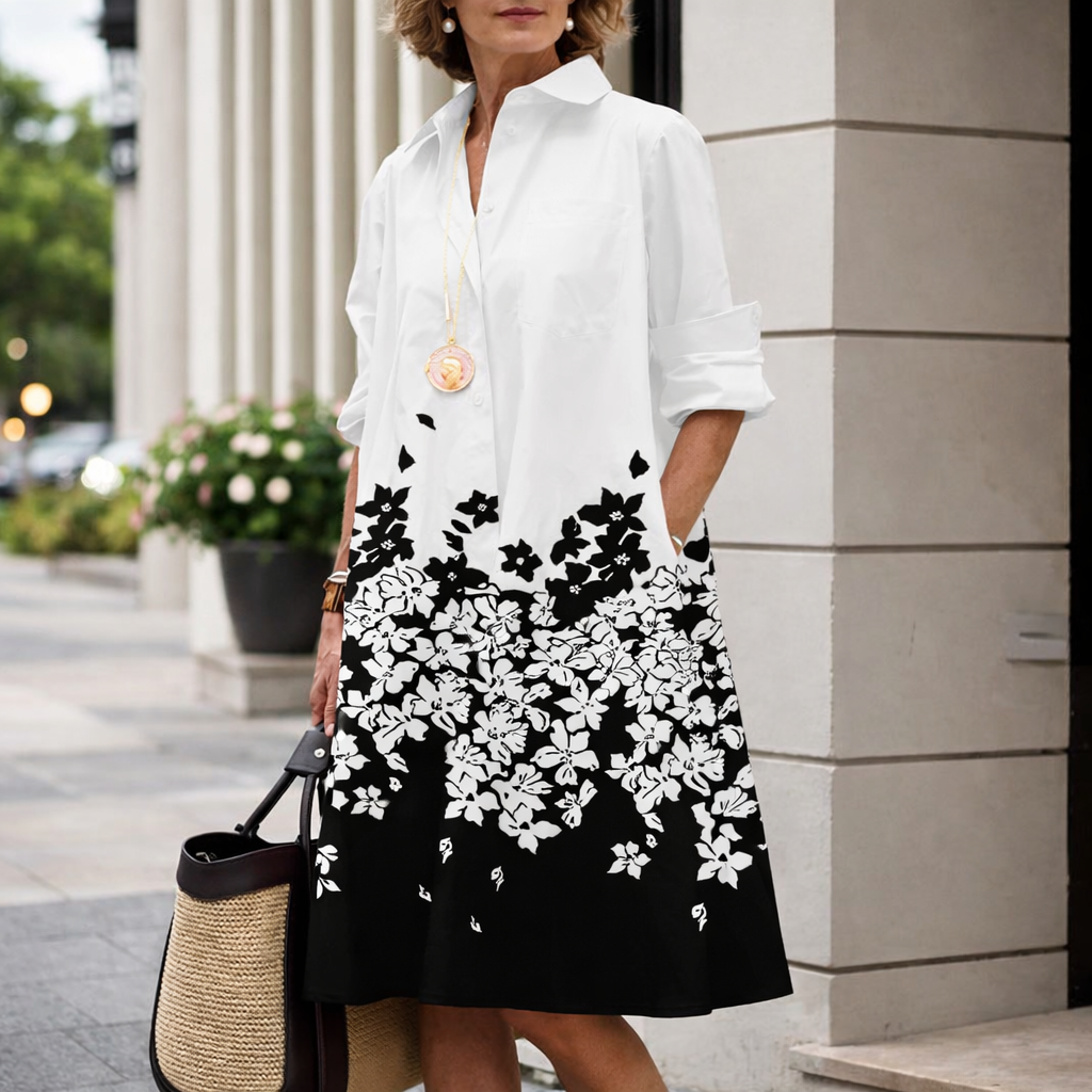 Vestido de verano moderno con estampado 3D de Isabella Sol