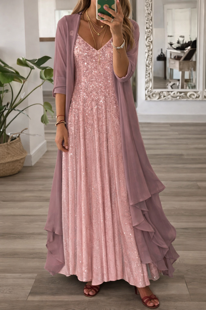 Vestido de tirantes de verano con estampado floral de Isabella Sol