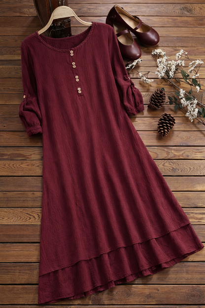 Vestido de verano estilo retro de Isabella Sol, tallas grandes.