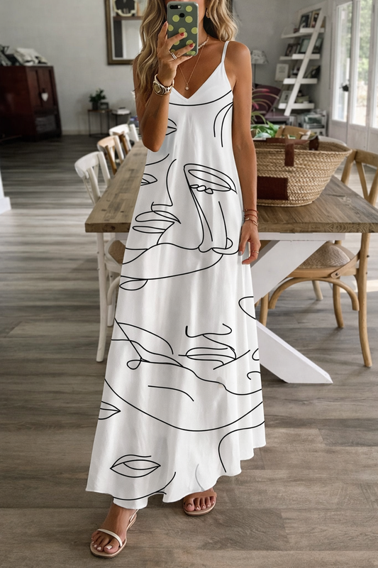 Elegante vestido de verano de Isabella Sol inspirado en Pinterest.