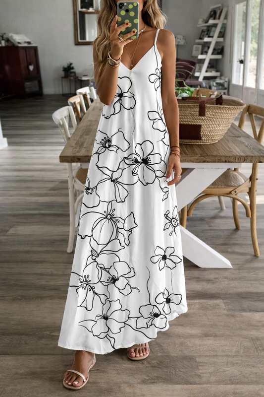 Elegante vestido de verano de Isabella Sol inspirado en Pinterest.