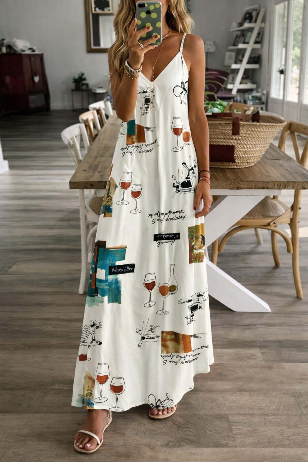 Elegante vestido de verano de Isabella Sol inspirado en Pinterest.
