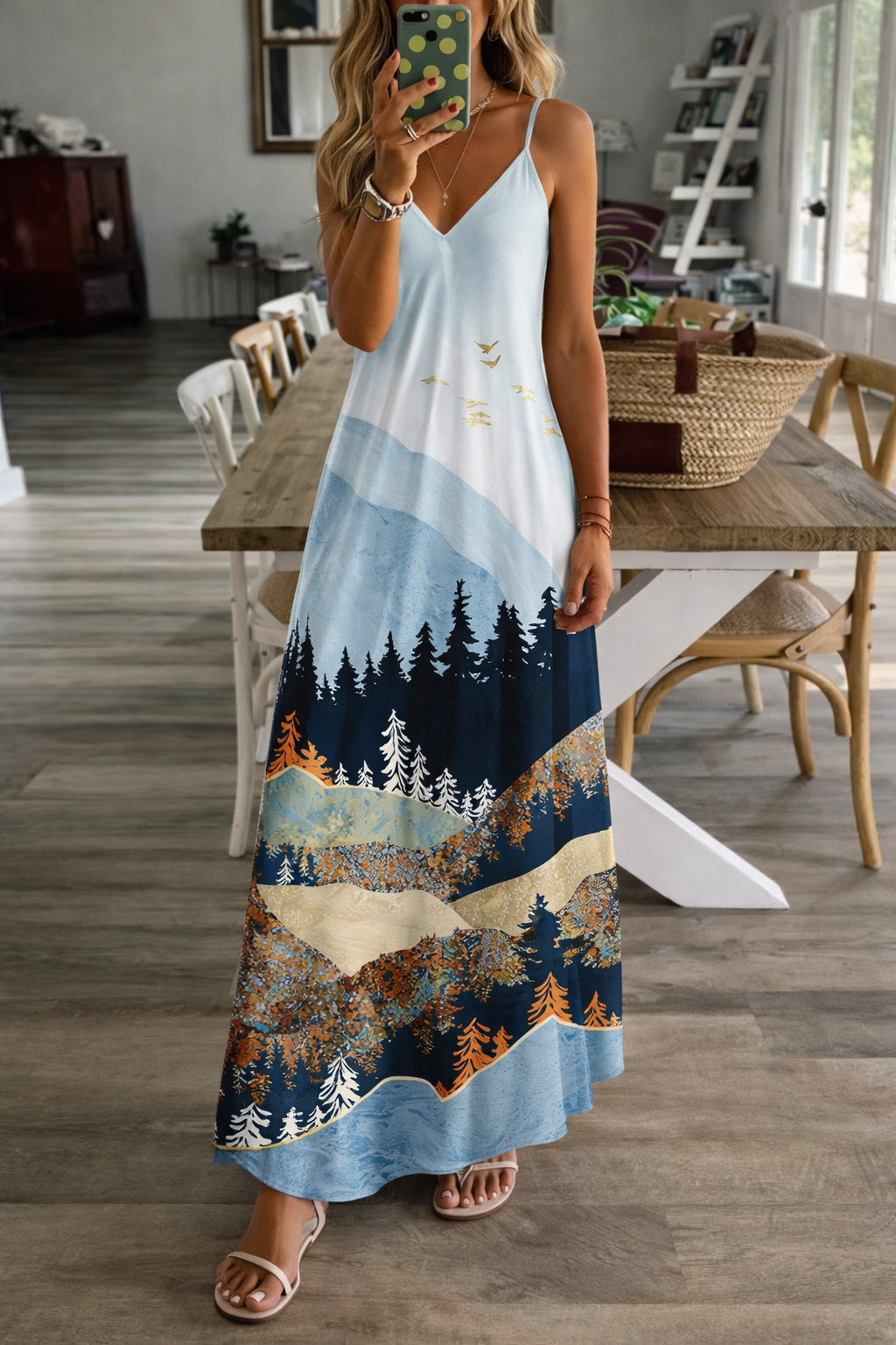 Elegante vestido de verano de Isabella Sol inspirado en Pinterest.