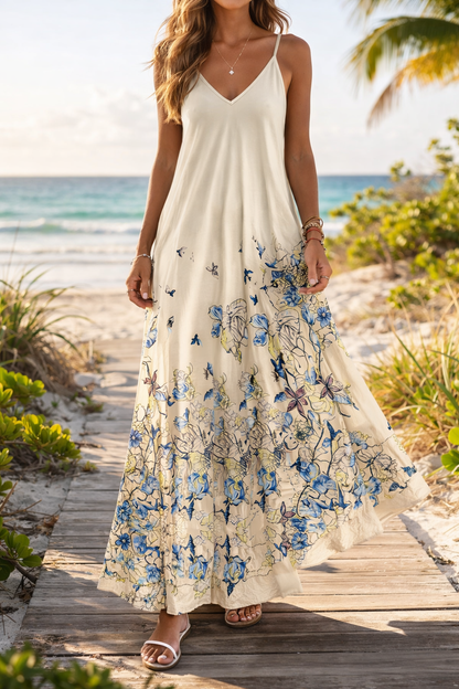 Elegante vestido de verano de Isabella Sol inspirado en Pinterest.