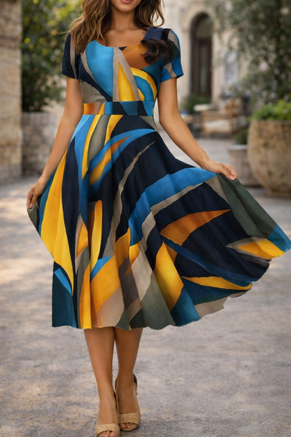 Vestido de verano Isabella Sol con estampado floral para uso diario.