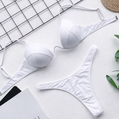 Traje de baño bikini Isabella Sol Perfect-Fit de colores vibrantes