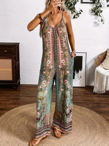 Mono estampado floral bohemio de Isabella Sol
