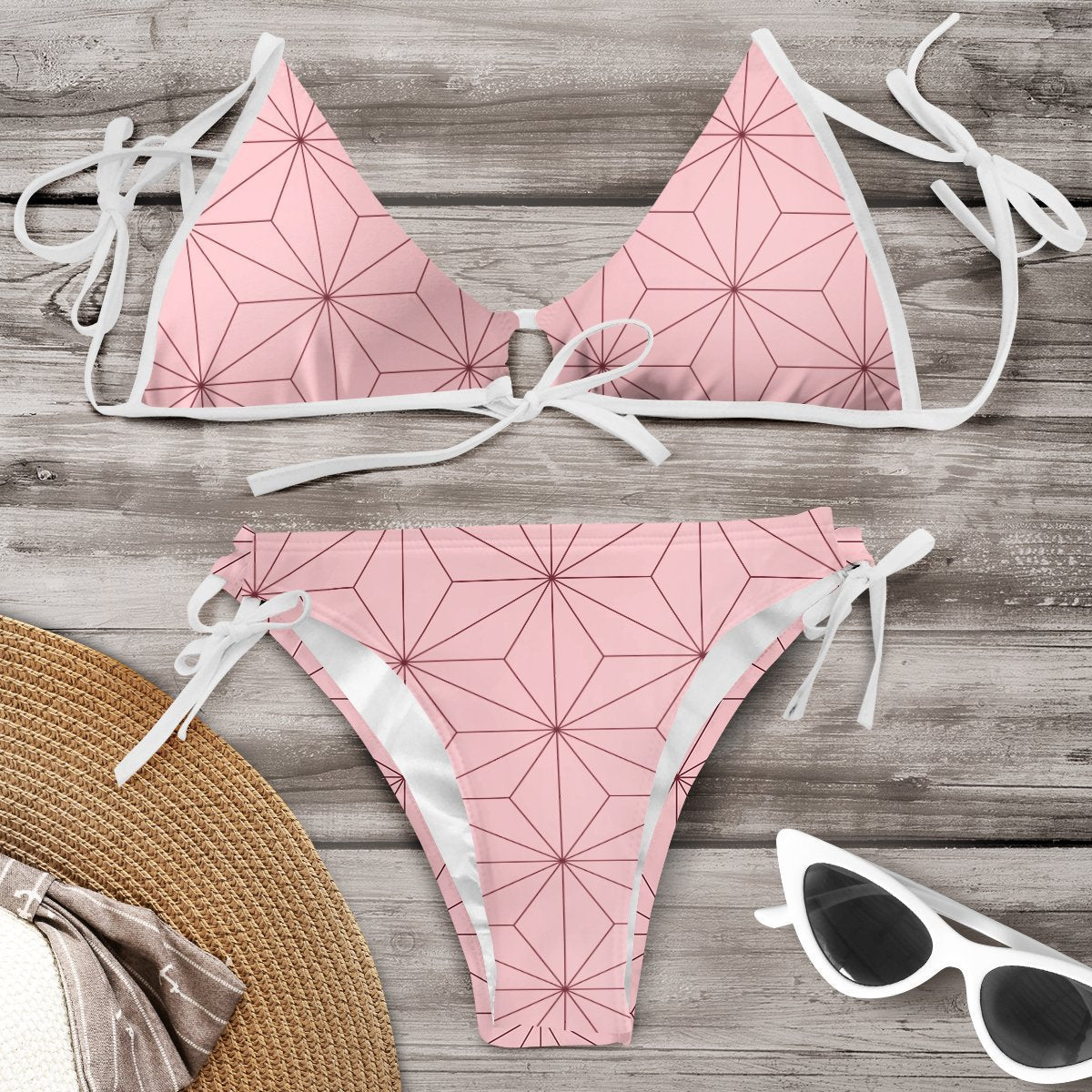 Conjunto de bikini Isabella Sol vibrante inspirado en Pinterest