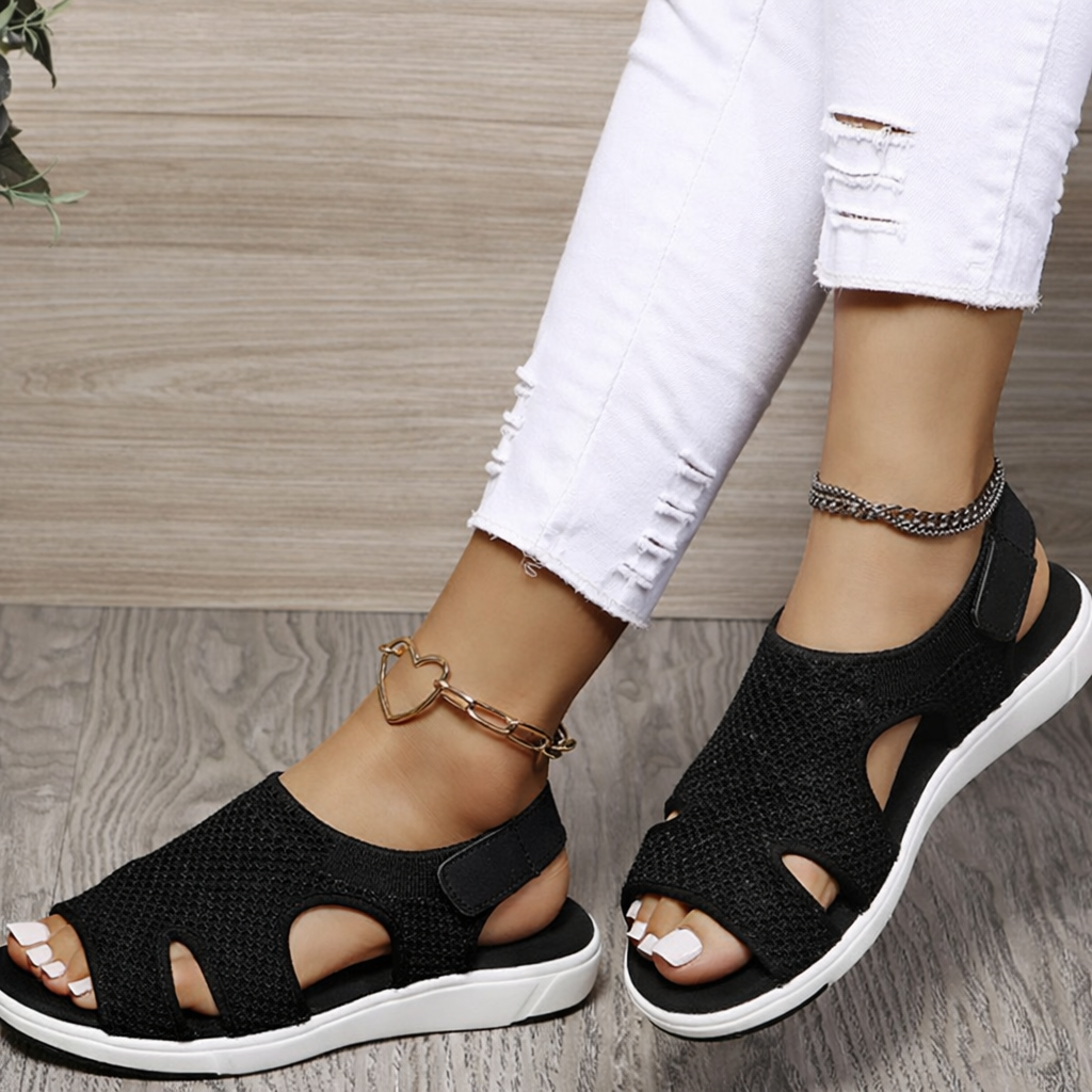 Sandalias planas transpirables y cómodas Isabella Sol