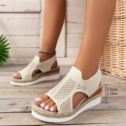 Sandalias de cuña transpirables de Isabella Sol