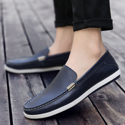 Mocasines de piel transpirable Isabella Sol para hombre