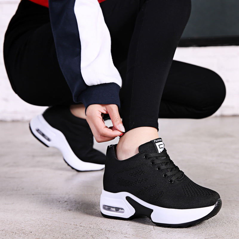 Zapatillas deportivas de plataforma de malla transpirable Isabella Sol