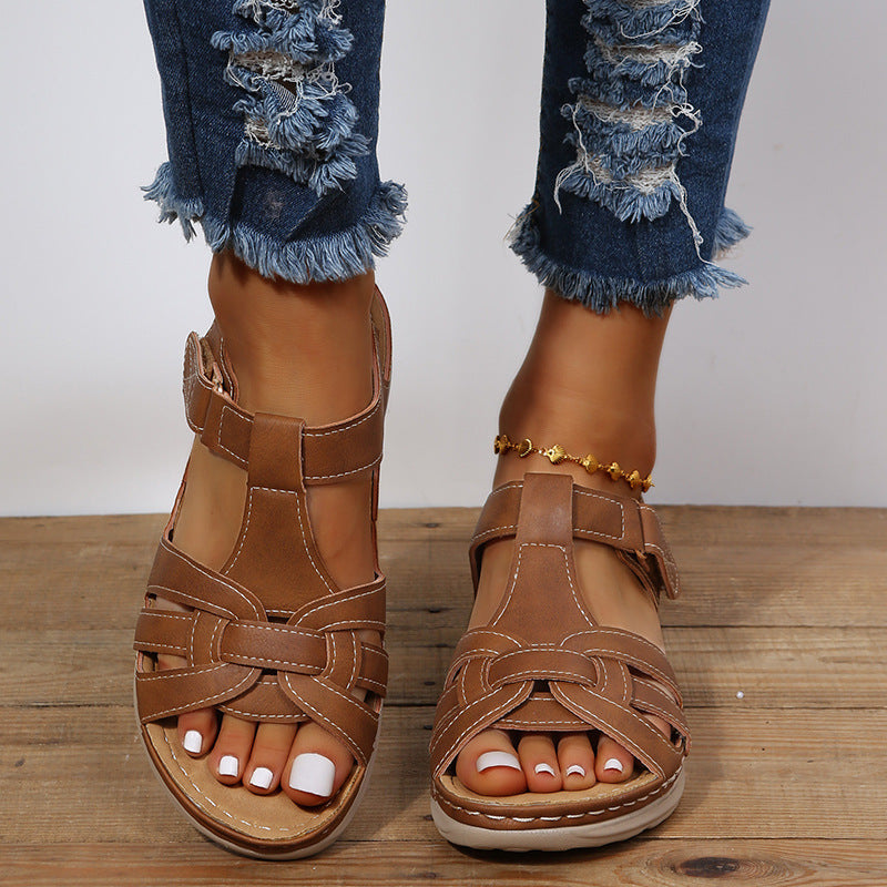 Sandalias de cuña Vintage Comfort de Isabella Sol