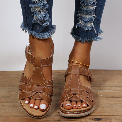 Sandalias de cuña Vintage Comfort de Isabella Sol