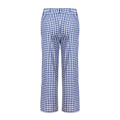 Pantalones cortos a cuadros versátiles de Isabella Sol