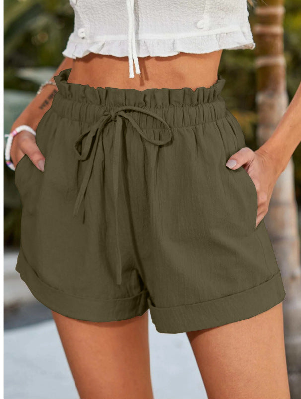 Pantalones cortos de verano Isabella Sol, cómodos y casuales.