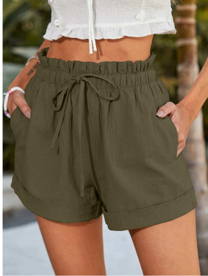 Pantalones cortos de verano Isabella Sol, cómodos y casuales.