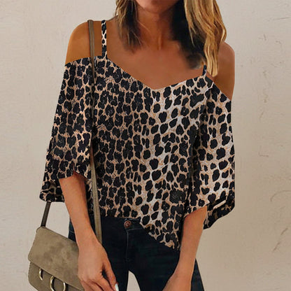 Blusa de gasa estampada elegante de Isabella Sol