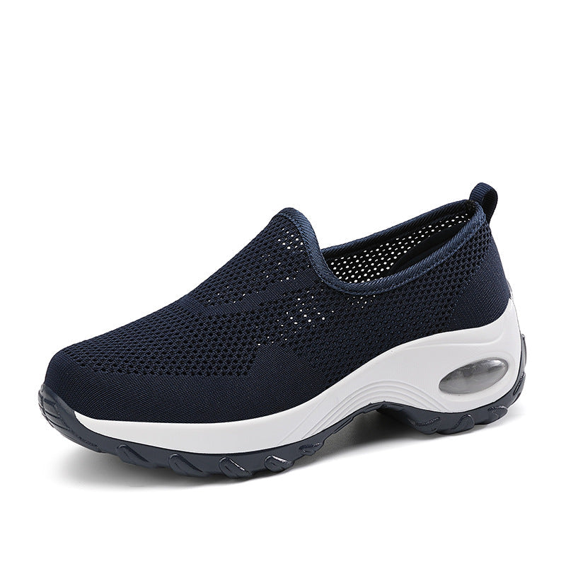 Zapatillas sin cordones de malla transpirable Isabella Sol para mujer