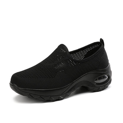 Zapatillas sin cordones de malla transpirable Isabella Sol para mujer
