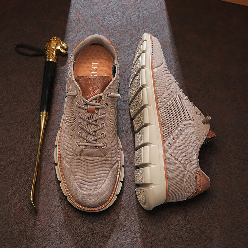 Zapatillas deportivas transpirables de malla Isabella Sol para hombre