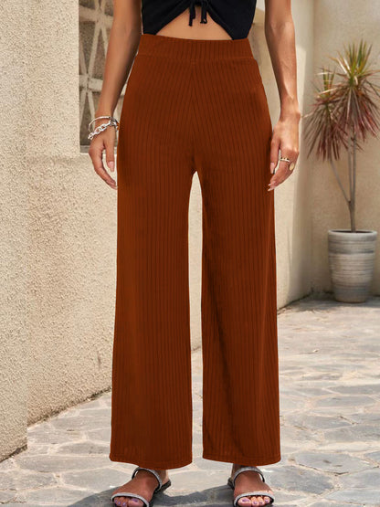 Pantalones anchos elásticos de Isabella Sol