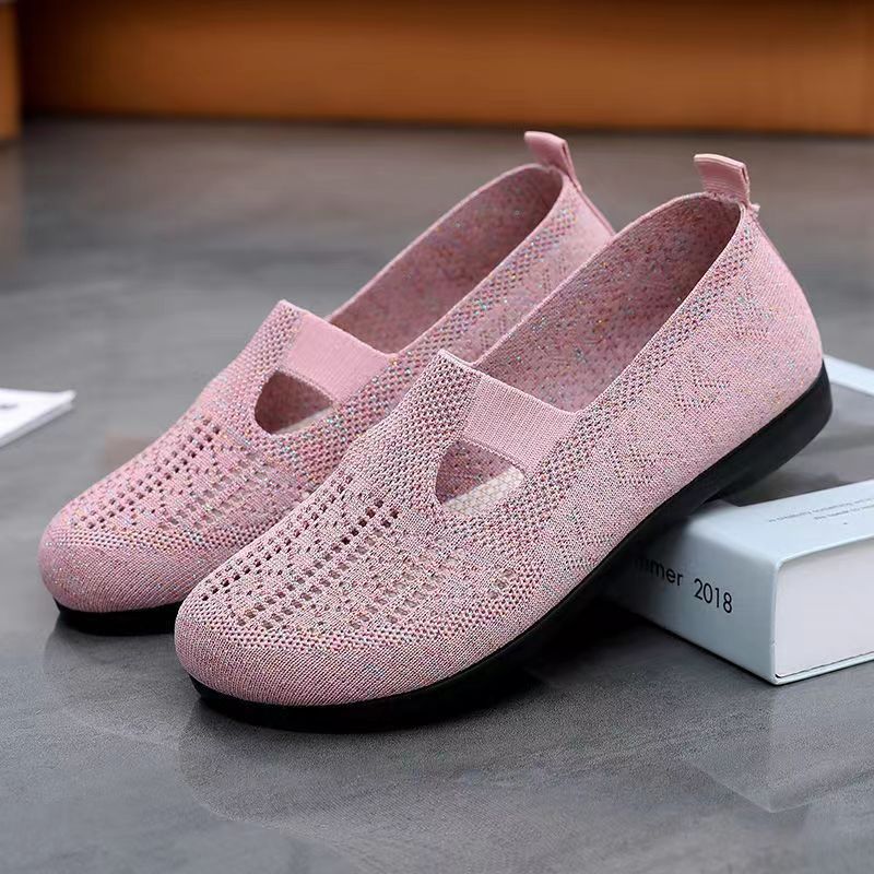 Zapatos casuales de malla transpirable Isabella Sol para uso diario.