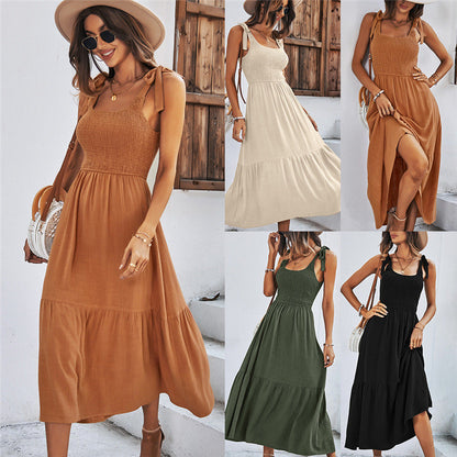 Chic Summer A-Line Dress by Isabella Sol