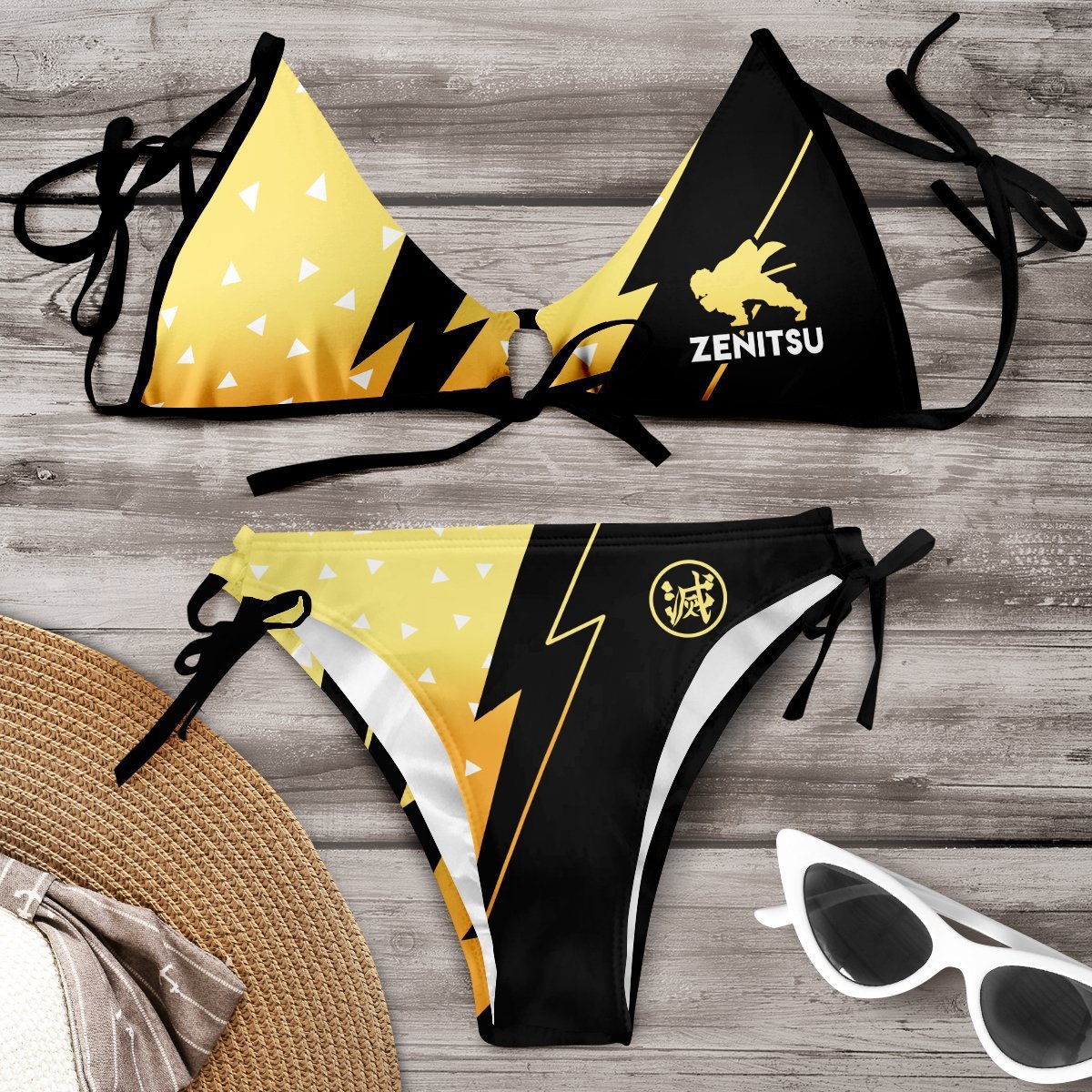 Conjunto de bikini Isabella Sol vibrante inspirado en Pinterest