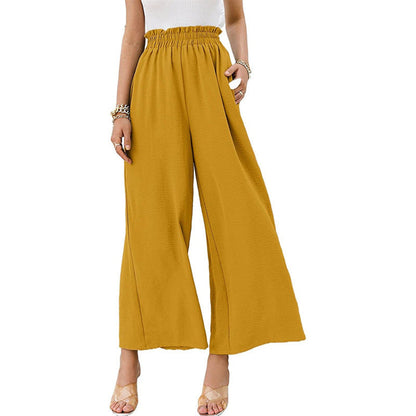 Pantalones de pierna ancha de Isabella Sol inspirados en Pinterest