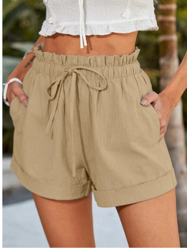 Pantalones cortos de verano Isabella Sol, cómodos y casuales.