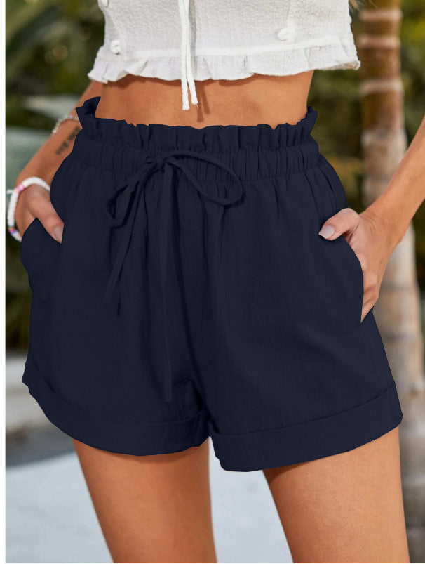 Pantalones cortos de verano Isabella Sol, cómodos y casuales.