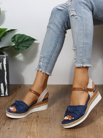 Elegantes sandalias de plataforma de Isabella Sol
