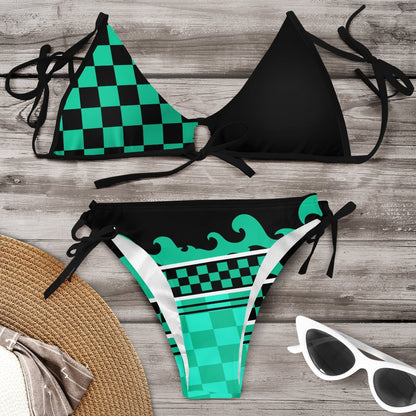 Conjunto de bikini Isabella Sol vibrante inspirado en Pinterest