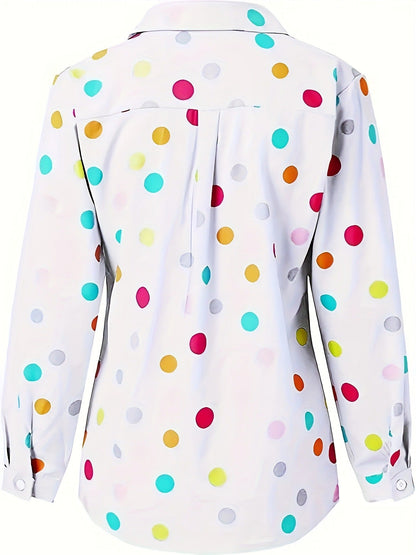 Blusa Isabella Sol de lunares divertidos para el día a día.