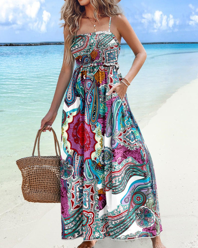 Vestido swing vibrante de Isabella Sol inspirado en Pinterest