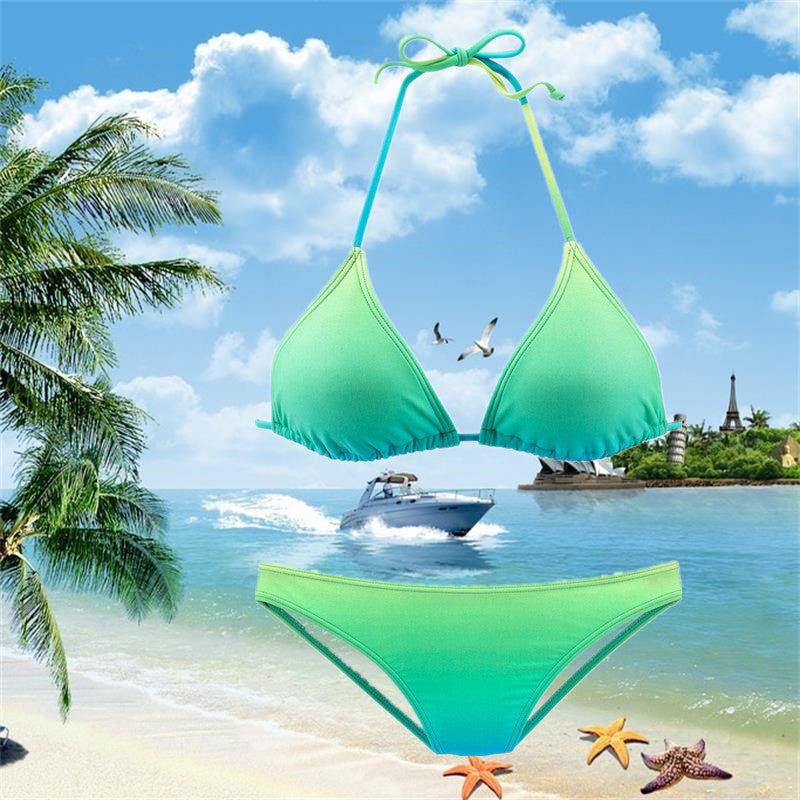 Conjunto de bikini degradado Isabella Sol Inspirado en Pinterest