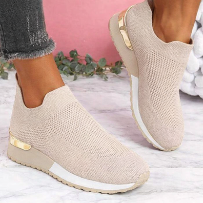 Zapatillas deportivas sin cordones de malla elegantes de Isabella Sol