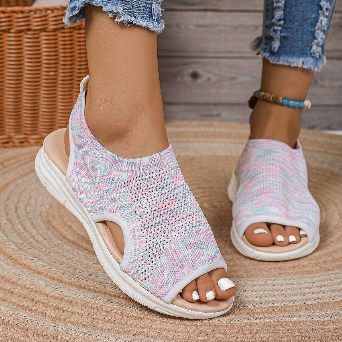 Sandalias transpirables Flyknit de Isabella Sol