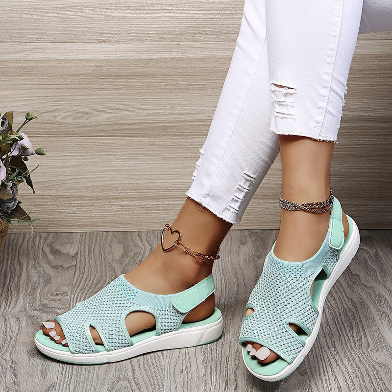Sandalias planas transpirables y cómodas Isabella Sol
