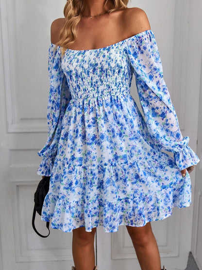 Vestido bohemio con estampado floral de Isabella Sol