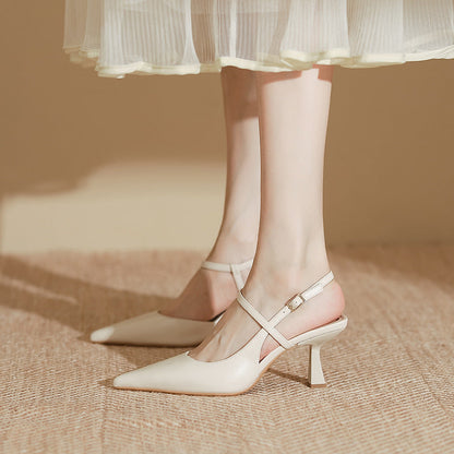 Elegant Isabella Sol Pointed Toe High Heel Sandals