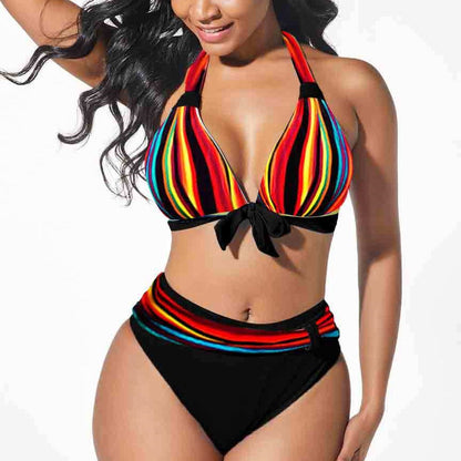 Bikini colorido de tallas grandes de Isabella Sol