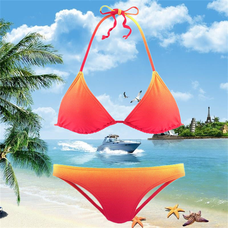Conjunto de bikini degradado Isabella Sol Inspirado en Pinterest