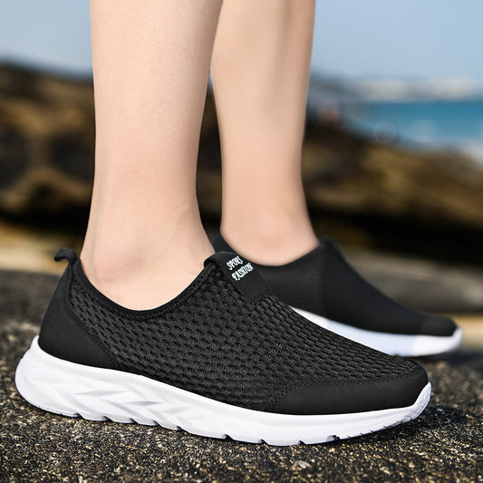 Breathable Isabella Sol Mesh Running Sneakers