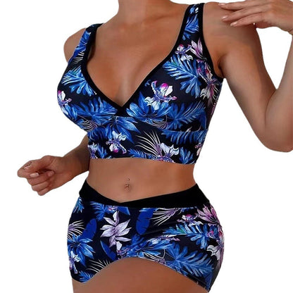 Bikini bóxer estampado vibrante de Isabella Sol
