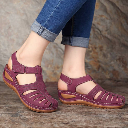 Sandalias de cuña Chic Comfort Isabella Sol para uso diario